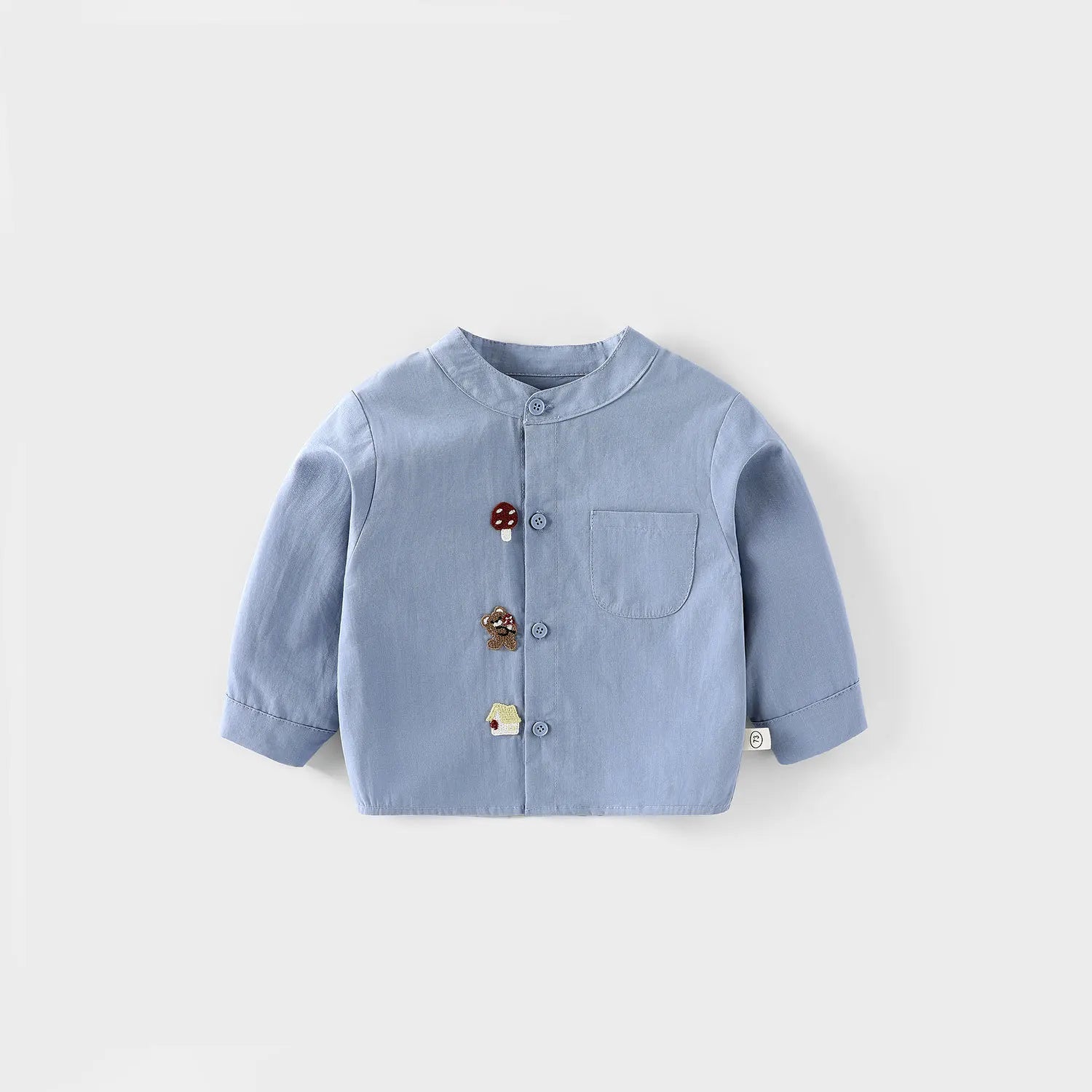 2025 Fall New Toddler Kids Pants Cotton Cartoon Embroidered Harem Pants Baby Boy Casual Striped Denim Baggy Trousers