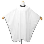 Professional Barber Cape Hair Cutting Cape Waterproof Silicone Collar Transparent Anti Static Salon Cape Eagle Shawl Style