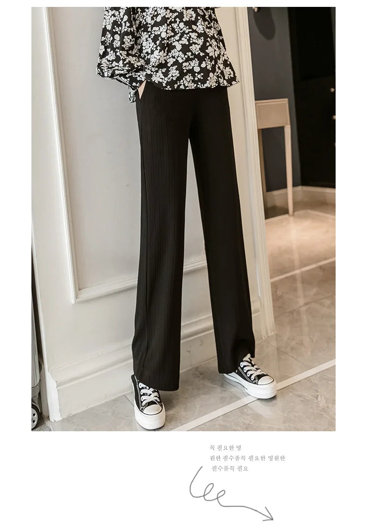 Maternity Clothings Thickened Belly Pants Clothes