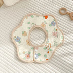 Baby saliva towel cotton bib gauze newborn waterproof spit milk rotating bib cute bib for boys and girls. baby bibs  baby stuff