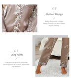 Women Satin Pajama Casual Sleepwear