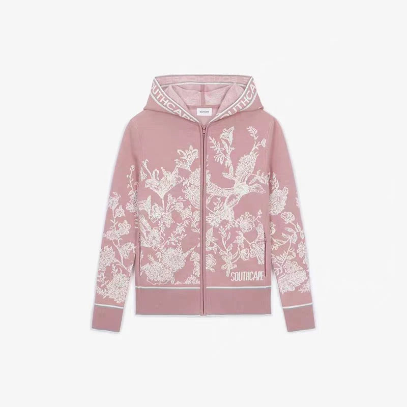Women's Golf Jacket: Stylish, Versatile, Flattering, Youthful, Skin-Friendly Long-Sleeve Knit Cardigan