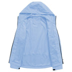 Women'S Jacket New Autumn Thin Coat Casual Windbreaker Female Protection Jacket Basic Zipper Coat Tops Chaquetas De Mujer