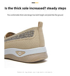 Shoes for women 2025 Spring Autumn hot casual shoes with soft soles lightweight single shoe for women breathable mother shoes
