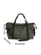 Handheld travel bag, large capacity sports and fitness bag