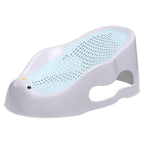 Baby Bath Support Portable Soft Non-Slip Lounger for 0-6 Months Infant blue