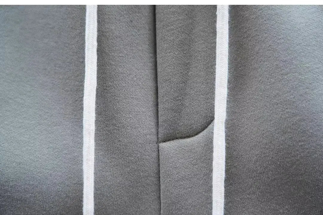 Men's Pants - Solid Color Casual Pants, Sweatpants