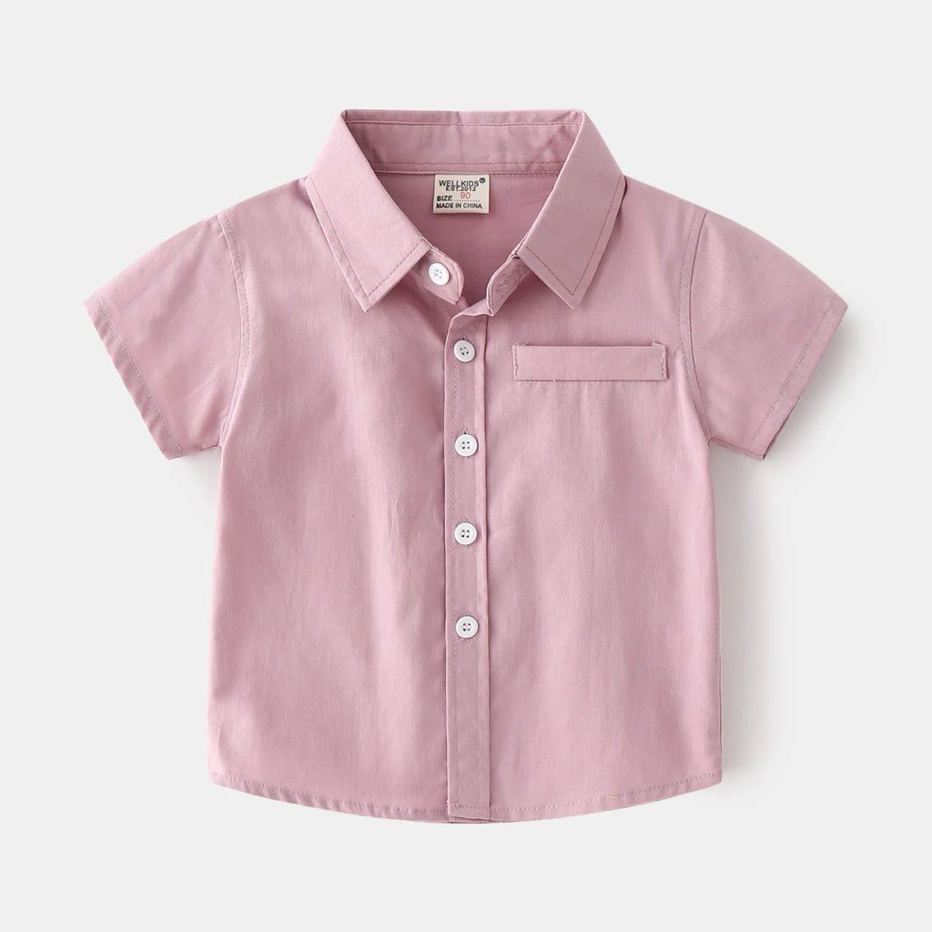 Boy Summer Casual Breathable Multi-color Shirt