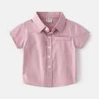 Boy Summer Casual Breathable Multi-color Shirt