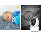 5 Inch Large Screen 360 Degree Bobbing Head 5 Inch Baby Monitor