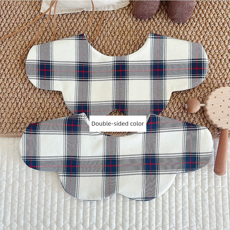 [2] Baby double-sided saliva towel ins K-style New arrival baby cotton bib Easiest for match double-sided saliva pocket bib