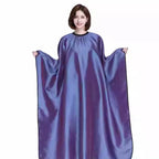 Custom Logo Water Repellent Adjustable Metal Button Hair Salon Work Hair Salon Hair Dressing Capes