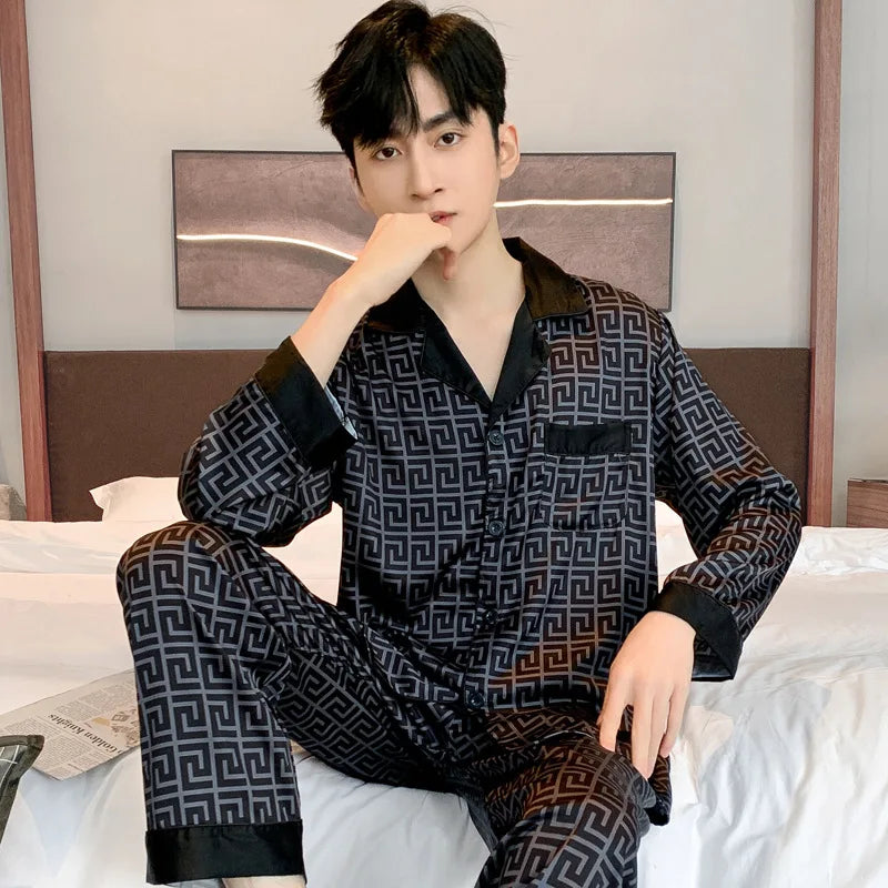 Pajamas Men Spring Summer