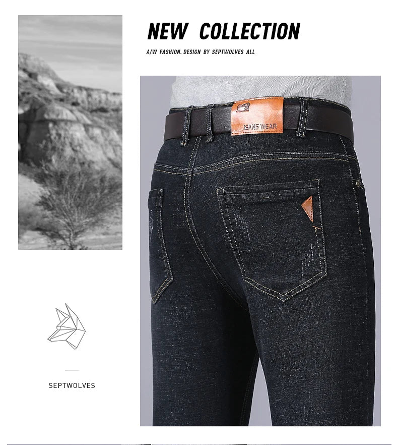 Men Fashion Straight Jeans