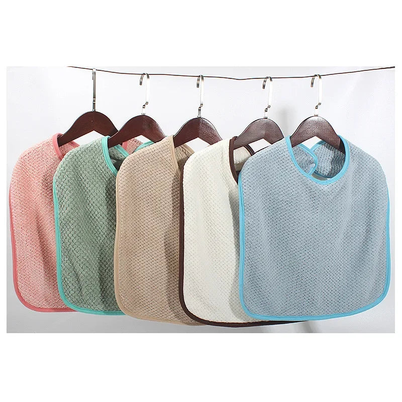 Baby Saliva Towel Waterproof Infant Bibs Kids Feeding Eating Apron Boys Girls Ruffle Towel Toddler Newborn Burp Cloths Water