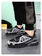 Men's Shoes Fashion Outdoor Casual Shoe Lace Up Platform Sneakers Comfort Running Shoes for Men Training Shoes Tenis Masculino