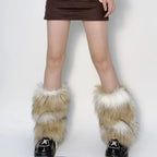 Leopard Print Leg Warmers
