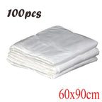 100pcs Waterproof Disposable Hair Salon Capes Washing Pads Shampoo Cape Hairdressing Shawl Barbershop Hair Salon Cape