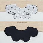 [2] Baby double-sided saliva towel ins K-style New arrival baby cotton bib Easiest for match double-sided saliva pocket bib