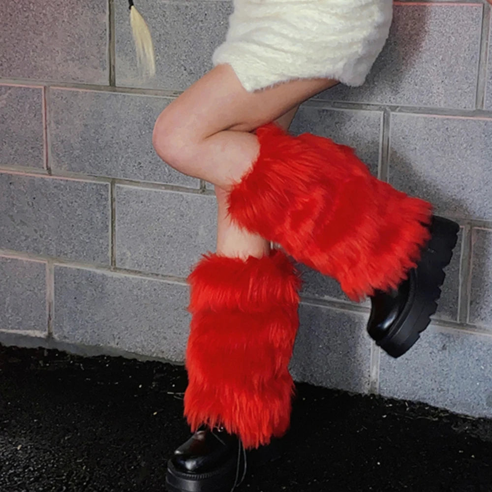 Leopard Print Leg Warmers