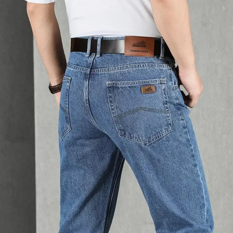 Jeans for Men Work Wear Male Cowboy Pants
