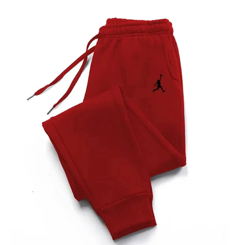 Mens Print Pants Autumn Winter
