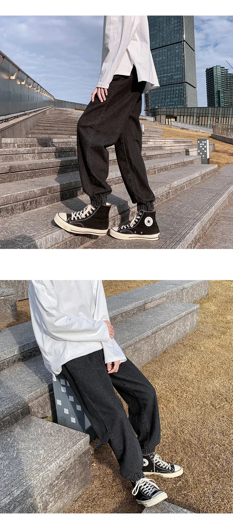Jeans men Jeans Man Loose Joggers