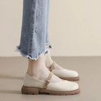 Shoes for Women Low Heel Elegant Round Toe Non Slip Woman Flats 2025 Trend On Popular Fashionable Offer Summer Vacation Shoe a