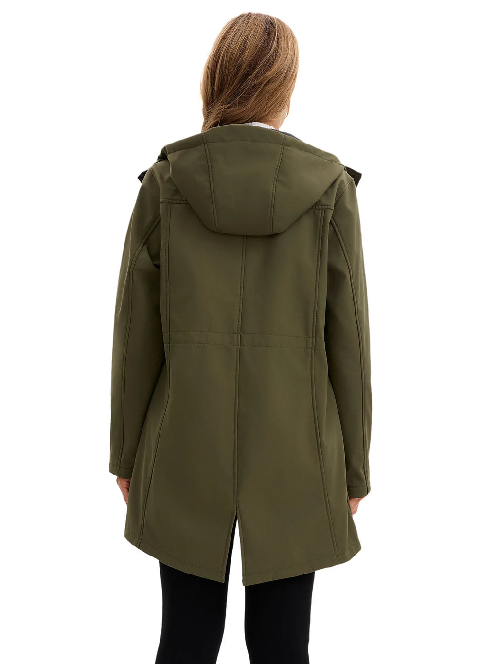 Waterproof Autumn Women's Mountaineering Coat Solid Big Pockets Hooded Loosse Female's Jacket Windproof Thermal outwear For Lady
