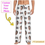 I Love Hot Moms Custom Pajama Pants