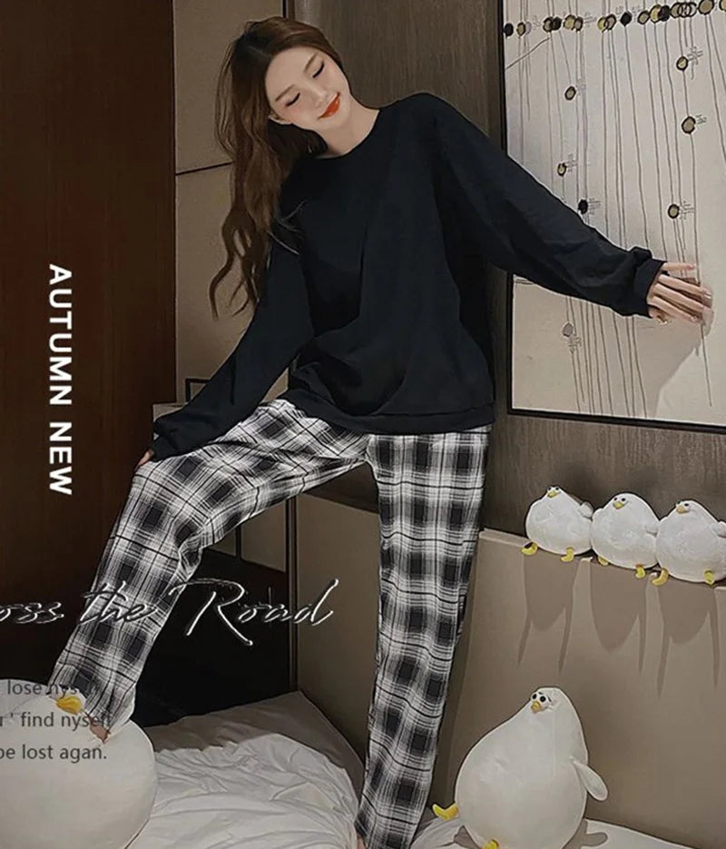 Nursing Pregnant Women's Clothing Set Large Size