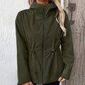 European and American Style Hooded Raincoat Outdoor Sports Hiking Waterproof Coat Outerwear Top