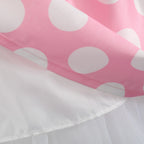 Girls' clothing, girls' baby clothes, skirt with bow and polka dot pattern, imitation show, Halloween party, exquisite clothing