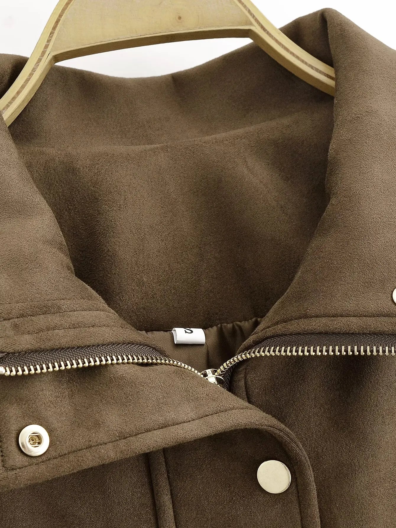 Women's Jackets 2025 Autumn Winter New Fashion Long Sleeves Double-Breasted Hooded Jacket Female High Street Elegant New Coats