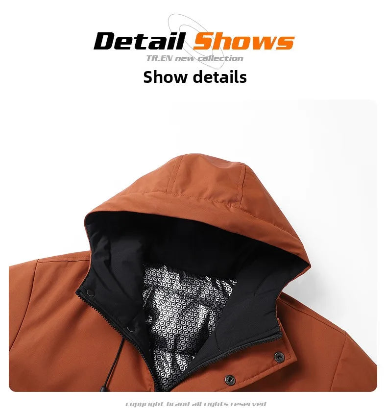 Men's Hiking Jacket  Mountain Climbing Coat