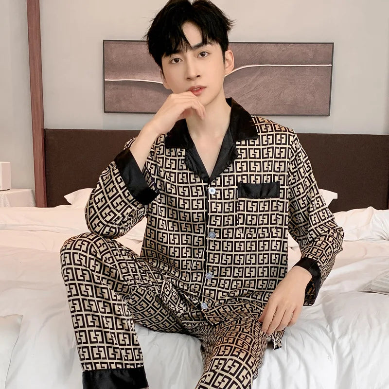 Pajamas Men Spring Summer