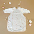 Feeding Bib for Baby Boys Girls 6-36Month Waterproof Bib Apron Smock with Table Cover Infant Mess Free Full Coverage Bib