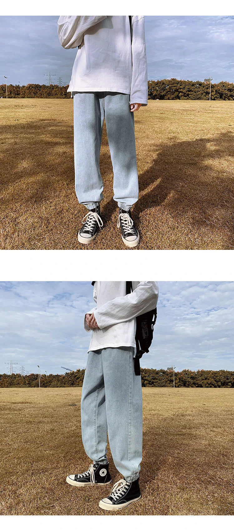 Jeans men Jeans Man Loose Joggers