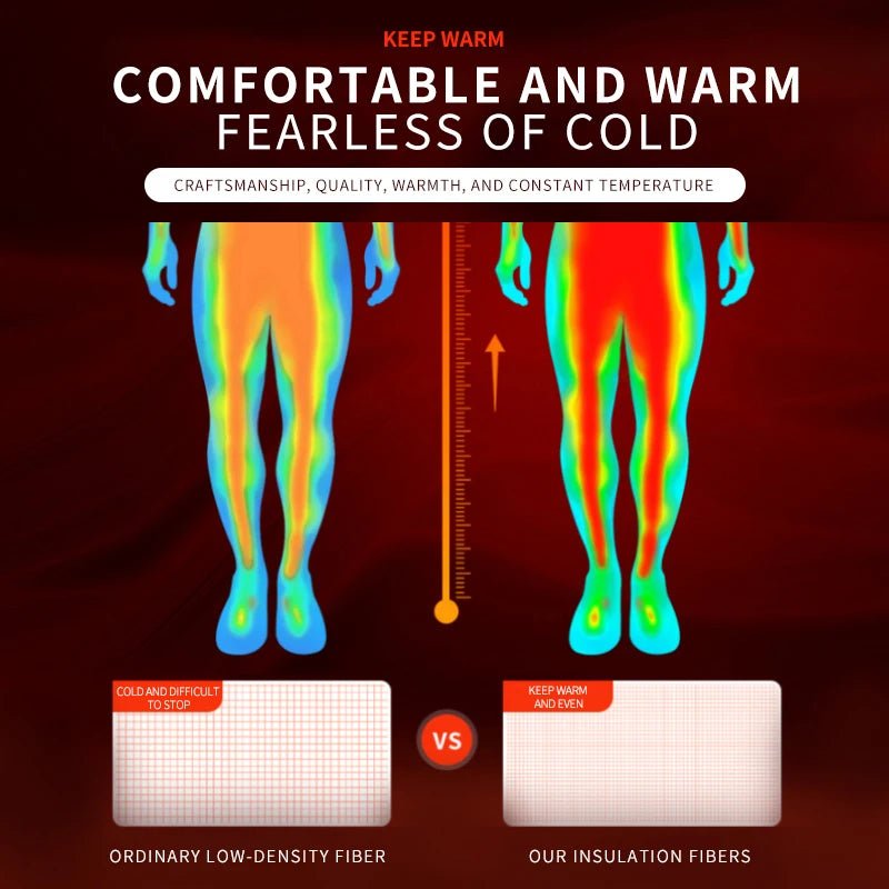 Warm Pants For Men With Plush And Thickened Autumn And Winter High Elasticity,