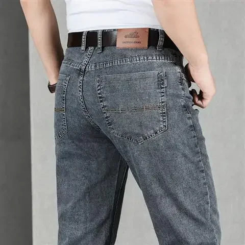 Jeans for Men Work Wear Male Cowboy Pants
