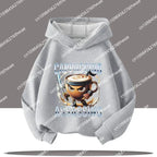 Boy's sports shirt -interesting Italian brain rot Tung Tungtung Sahur children's hooded shirt                h cartoon print-fall/winter top