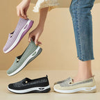 Shoes for women 2025 Spring Autumn hot casual shoes with soft soles lightweight single shoe for women breathable mother shoes
