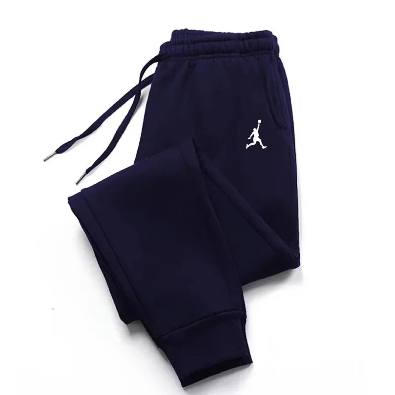 Mens Print Pants Autumn Winter