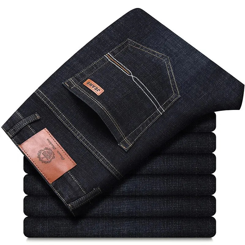 New Men Classic Jeans  Denim Overalls Mens Pants Size 32-38