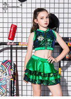 Children's Day Children's Performance Costumes Jazz Dance Sequins Modern Dance Street Dance Costumes Girls Performance Clothing
