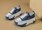 Women's Shoes High on Platform Retro Ladies Footwear Y2k Fashion Casual Light Cheap Offer Daily Routine 39 Vulcanized Shoe Deals