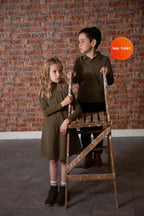 girl vest dress baby girl boy turndown collar romper