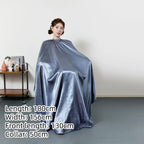 Large Size Hair Salon Hair Cutting Wrap Long Sleeve Hairdresser Robe Anti Hair Gown Barber Hairdressing Cloak Barbershop Apron