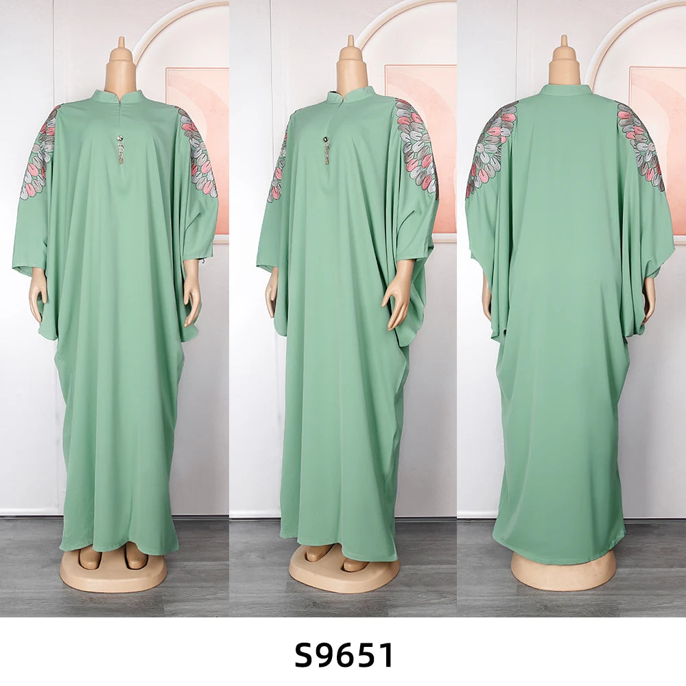 Abayas For Women Dubai Luxury 2025 African Muslim Fashion Dress Caftan Marocain Evening Party Dresses Boubou Robe Djellaba Femme