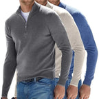 2025 Long Sleeved Sweater Men's Base Sweater for men in Autumn and Winter